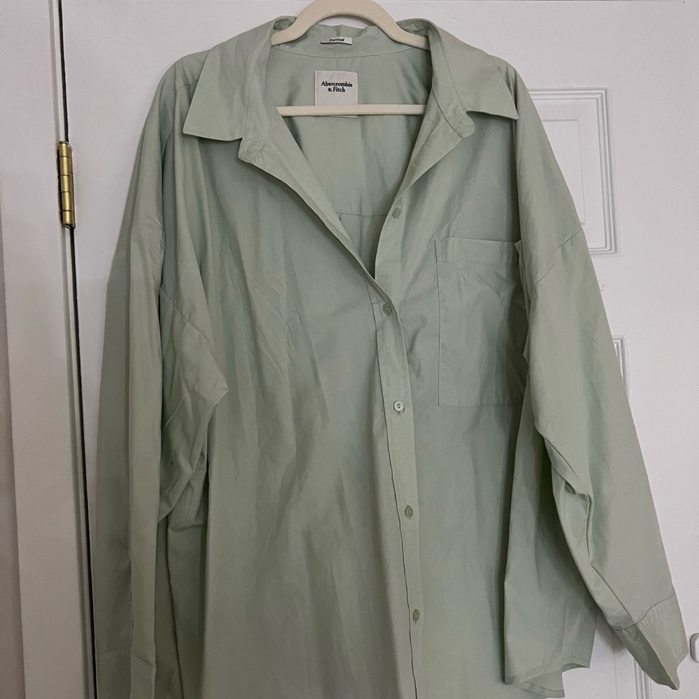 Oversized button up shirt